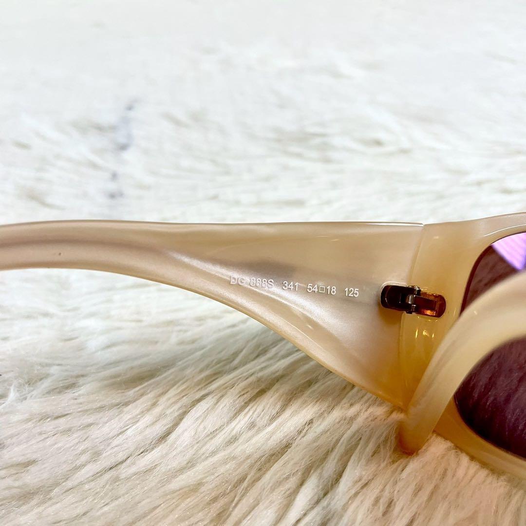 極美品　DOLCE＆GABBANA　DG888S　ブラウンレンズ・フレーム