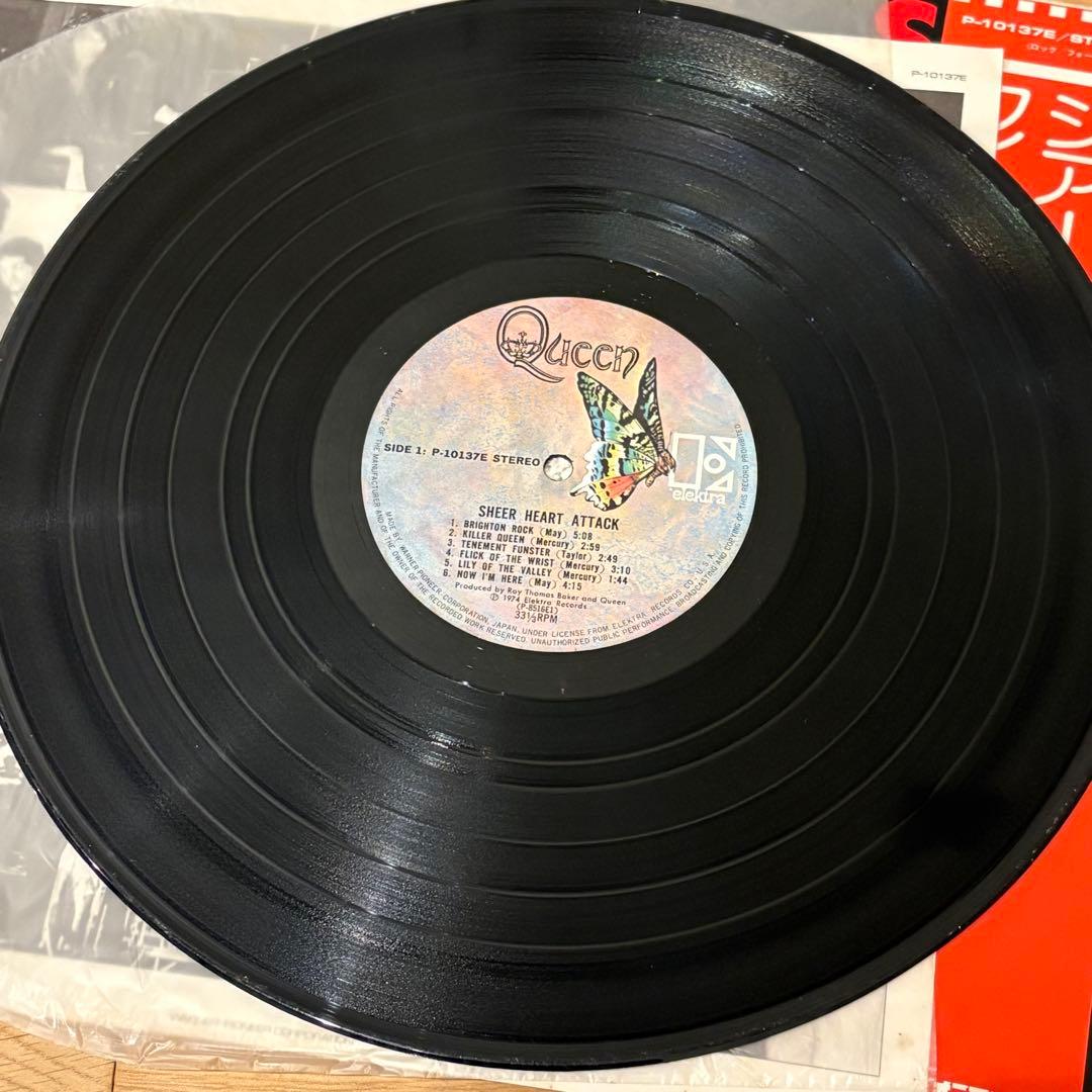 queen レコード まとめ売り 6点 帯付きあり