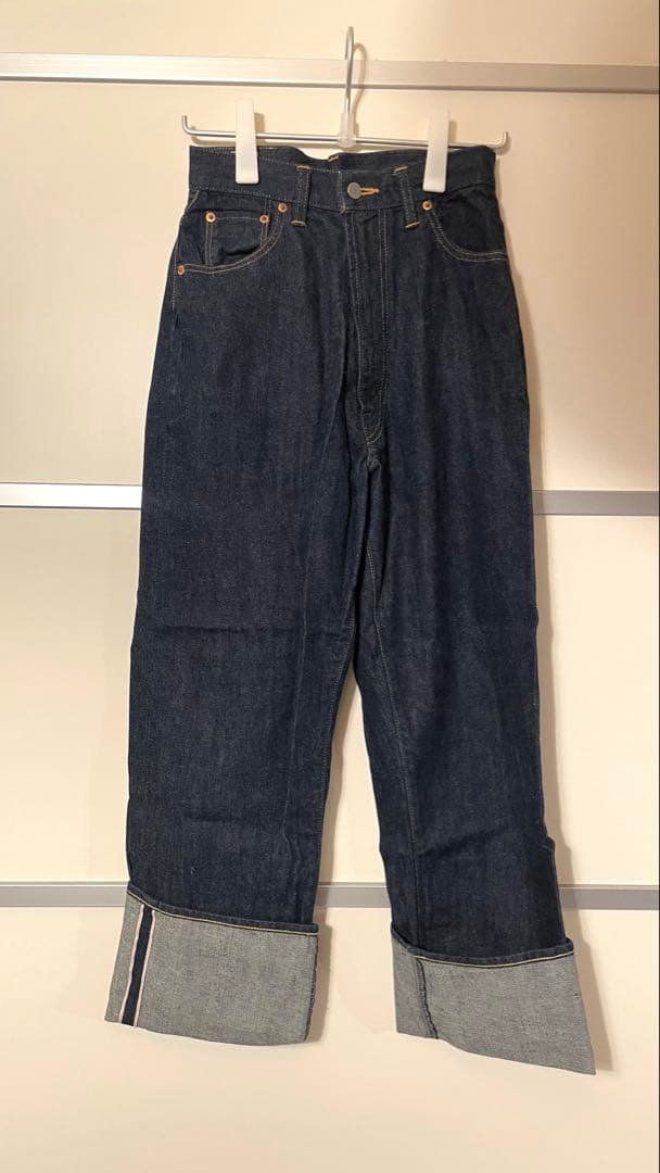 ANATOMICA 618 MARILYN 1 インディゴ　裾上げなし