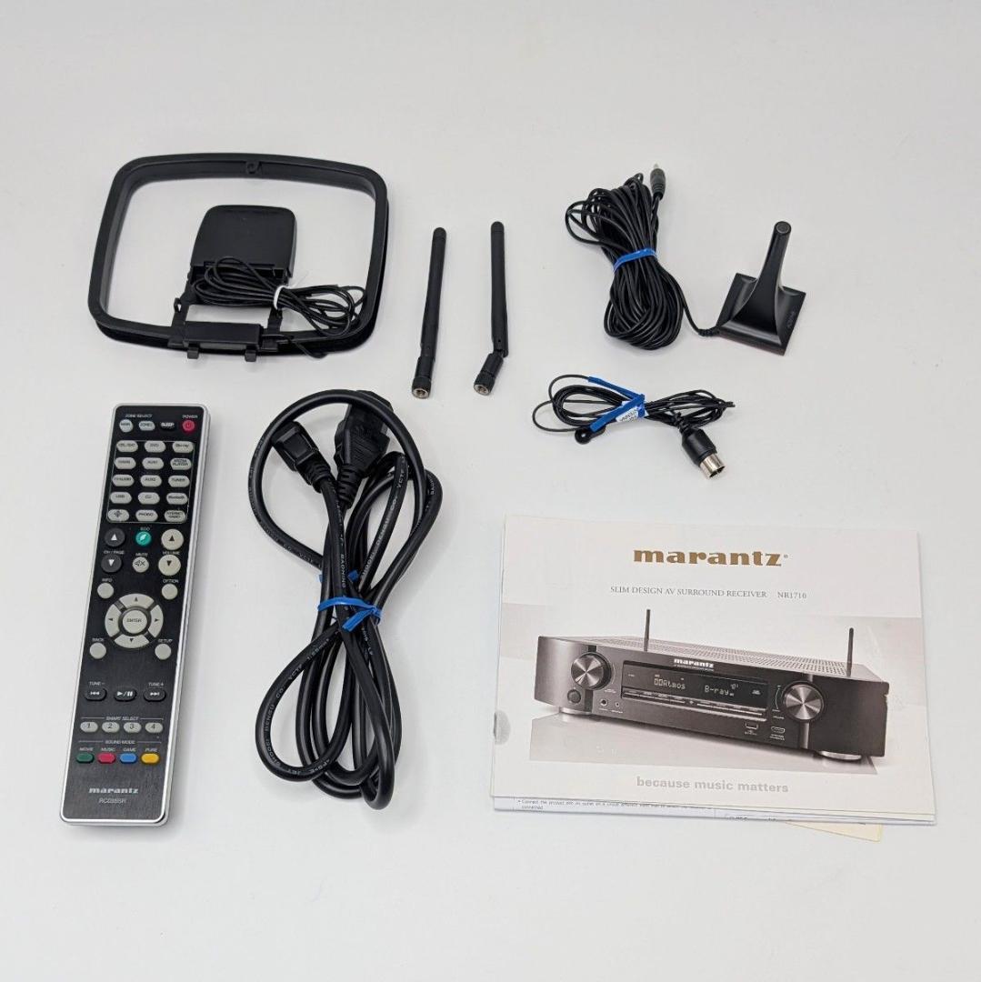 【新品級】marantz 薄型7.2ch AVサラウンドレシーバー NR1710