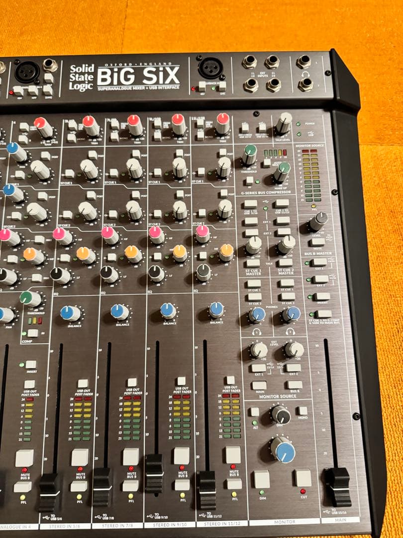 【新品同様】Solid State Logic BIG SiX アナログミキサー
