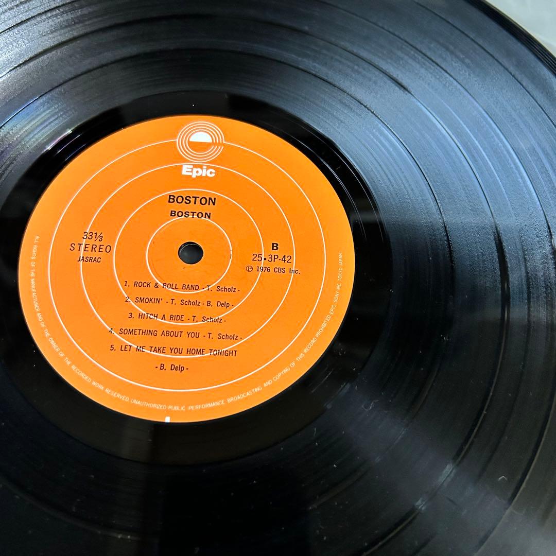 ［名盤］BOSTON 幻想飛行 LPレコード　ロック　70s スタジアムロック