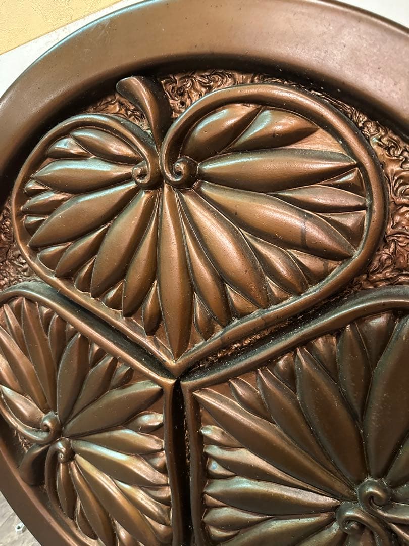 家紋　三つ葉葵　直径70センチ