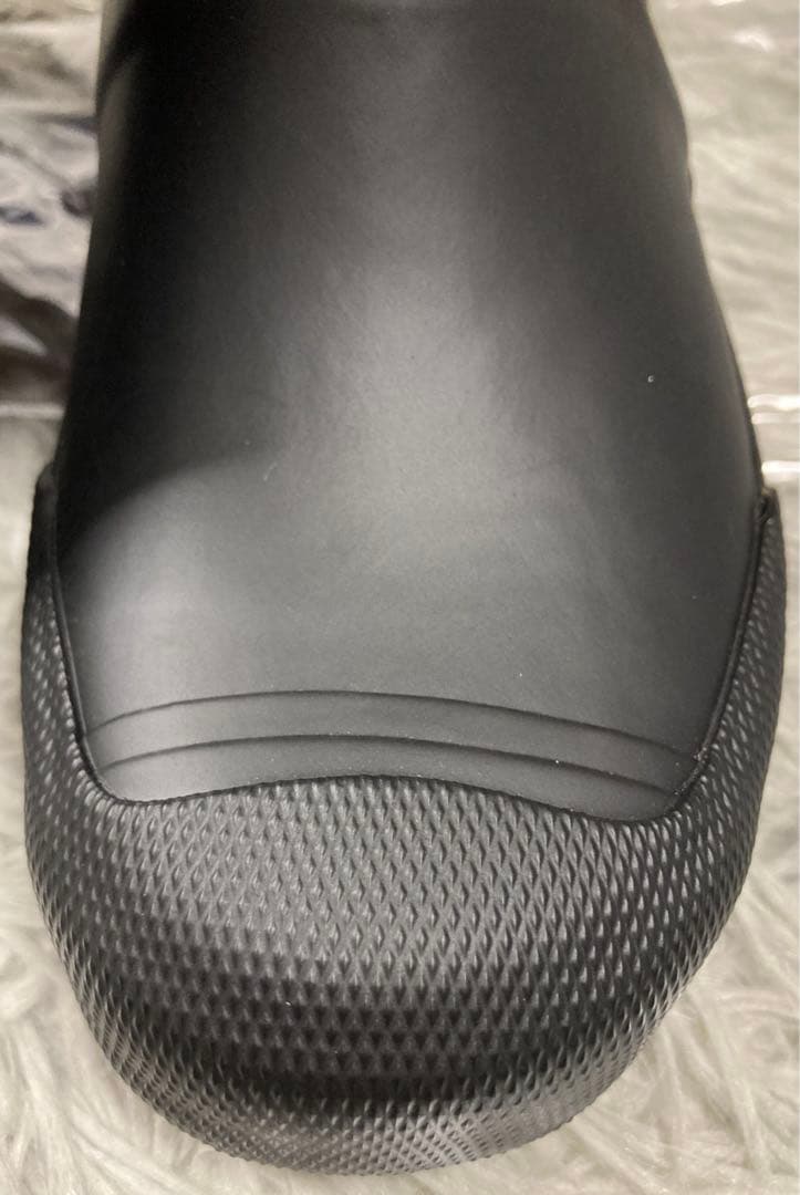 未使用品　BURBERRY ノバチェック ロングレインブーツ　調整ヒモ　22.5