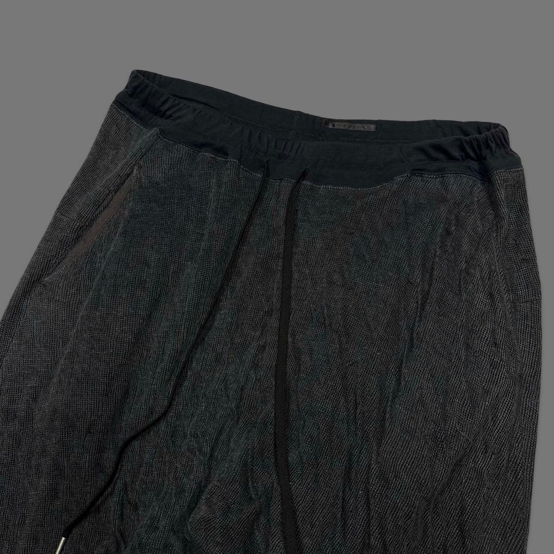 パンツ Rare 00s Archive Linen Mesh cropped pant