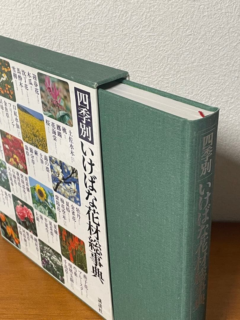 華道の先生のお薦め　四季別いけばな花材事典　講談社　華道茶道に必携