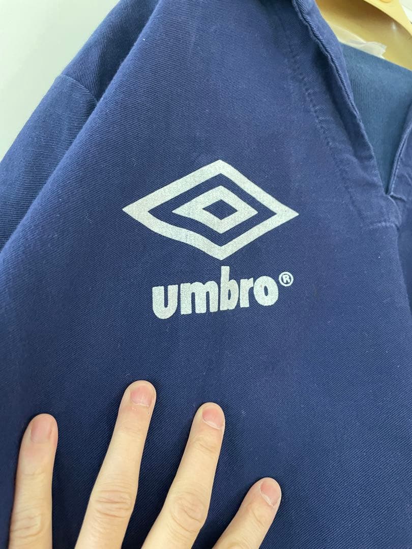 90sUkヴィンテージumbro アンブロドリルプルオーバー トレーナー古着