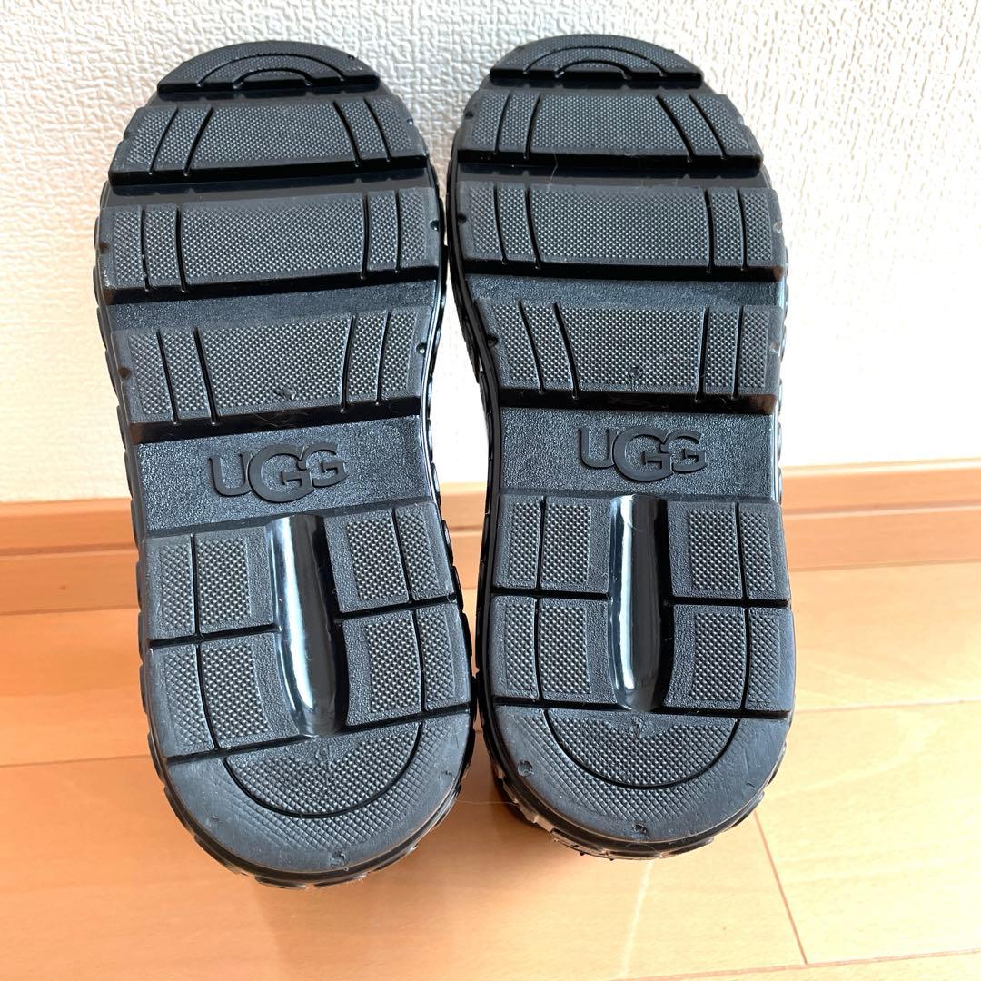 UGG ブラック 長靴・レインブーツ ショート丈　23㎝　1125731