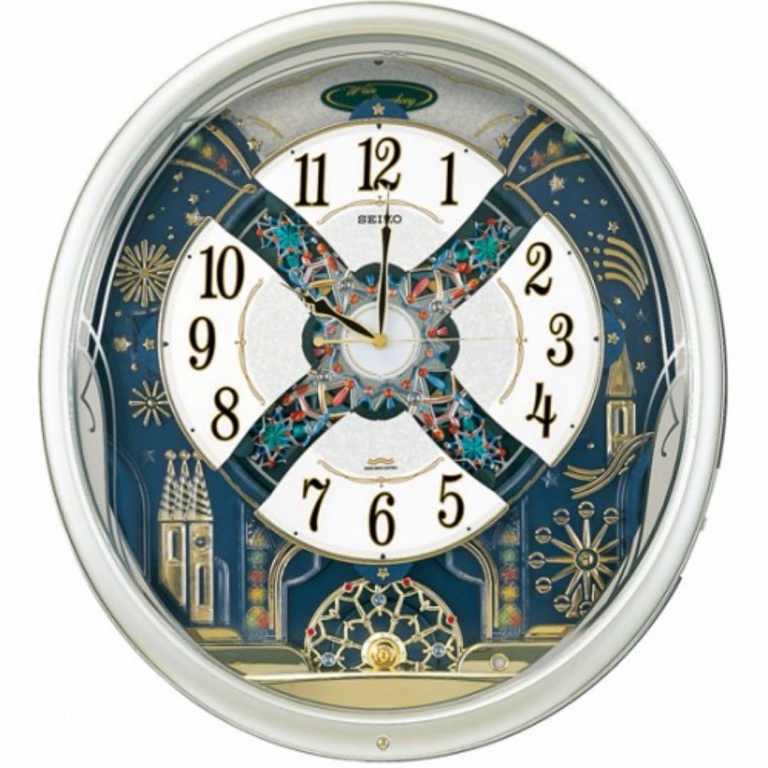 SEIKO 掛時計　からくり時計　音楽　新品　未使用品　時計　インテリア