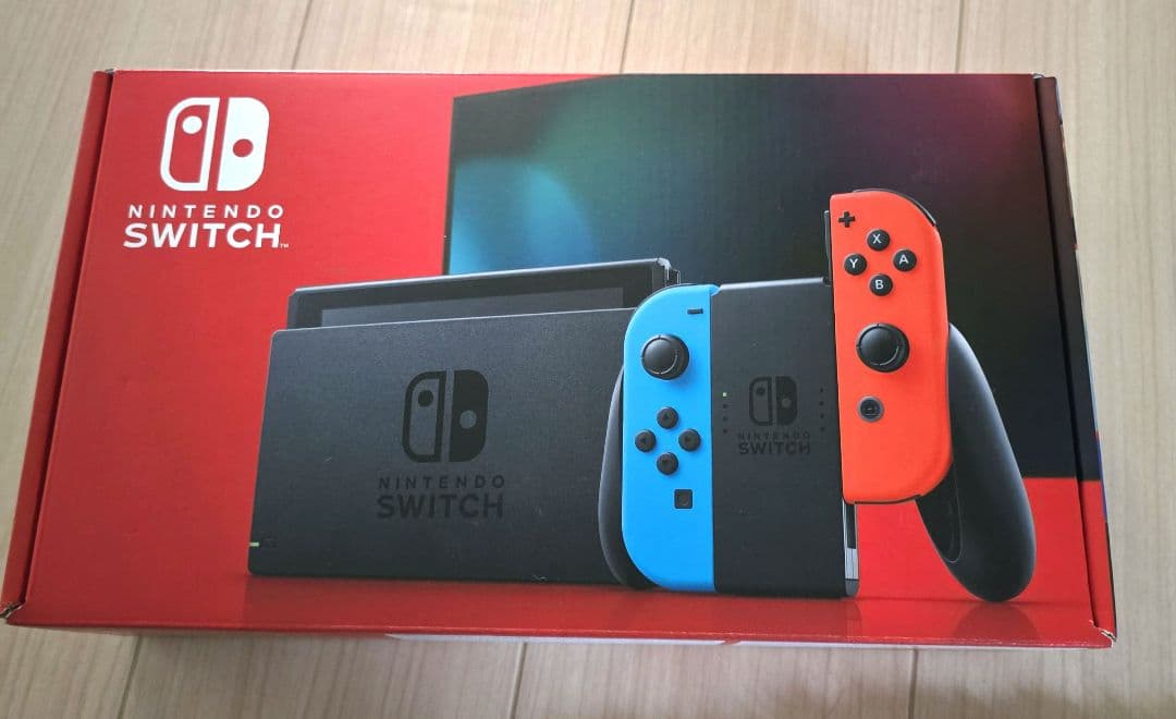 Nintendo Switch 本体 青/赤 バッテリー強化版