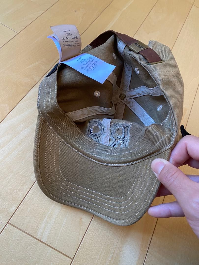 Ralph Lauren RRL ロゴワッペン付き コットンキャップ