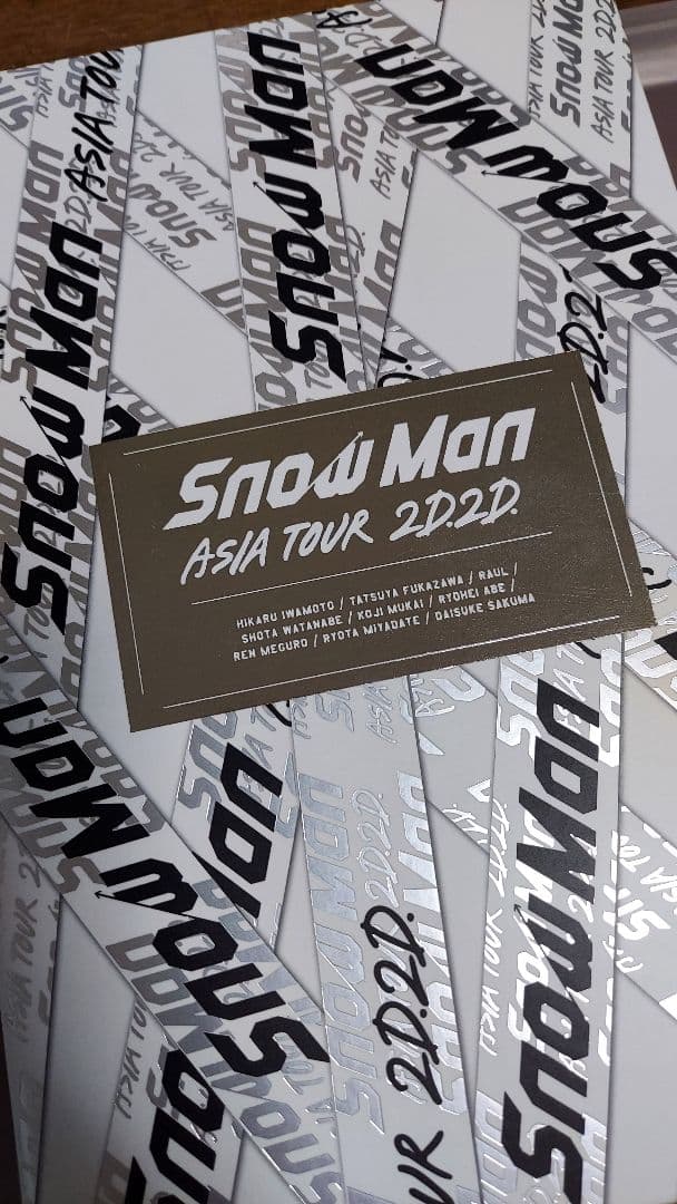 Man ASIA TOUR 2D.2D.〈初回盤Blu-ray・3枚組〉