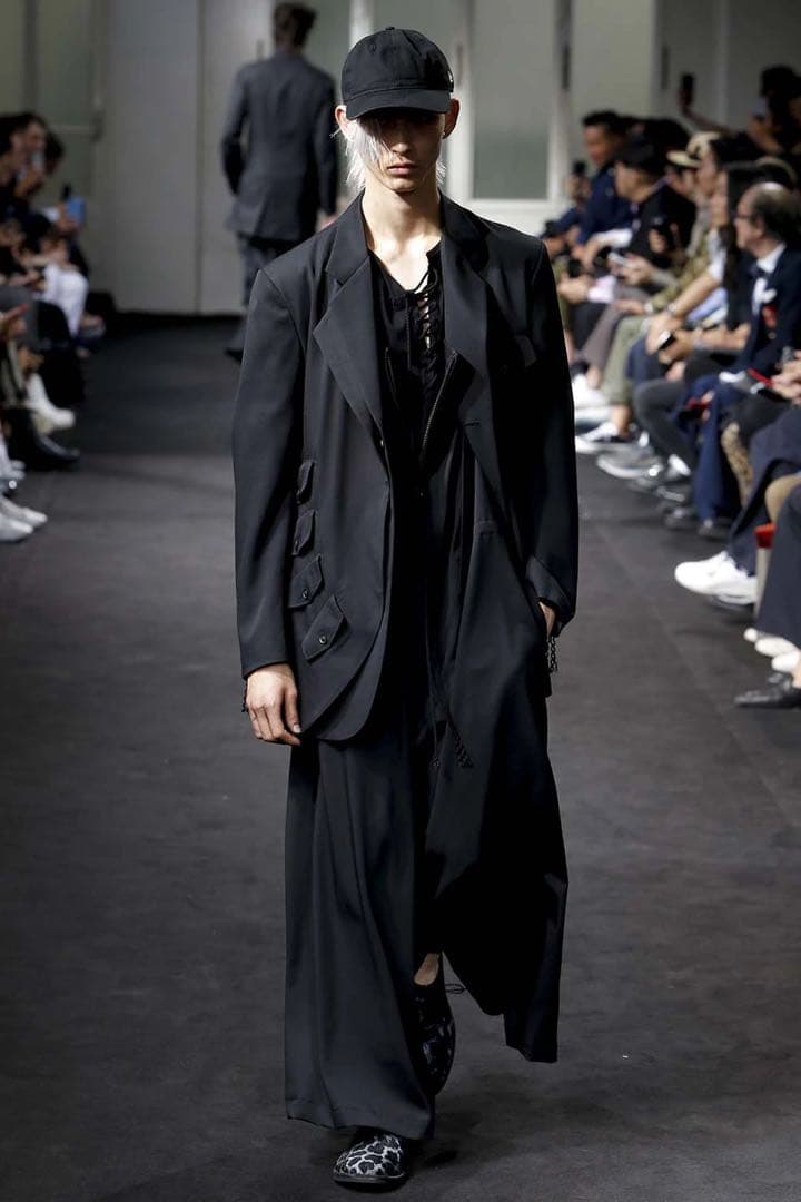 ★名作★ Yohji Yamamoto 紐付き レースアップ タンクトップ 3