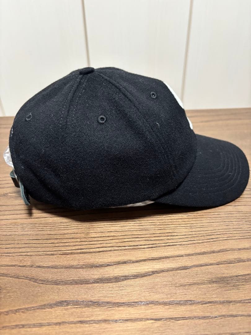 帽子 Supreme S Logo Loropiana wool cap Black