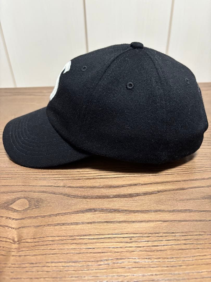 帽子 Supreme S Logo Loropiana wool cap Black