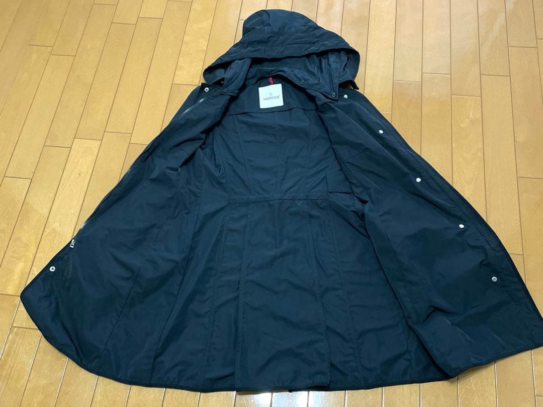 MONCLER　モンクレール　スプリングコート　トレンチコート　サイズ1　黒