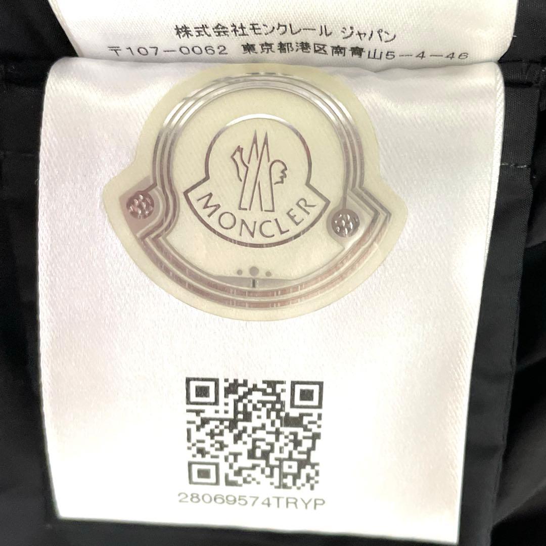 MONCLER　モンクレール　スプリングコート　トレンチコート　サイズ1　黒