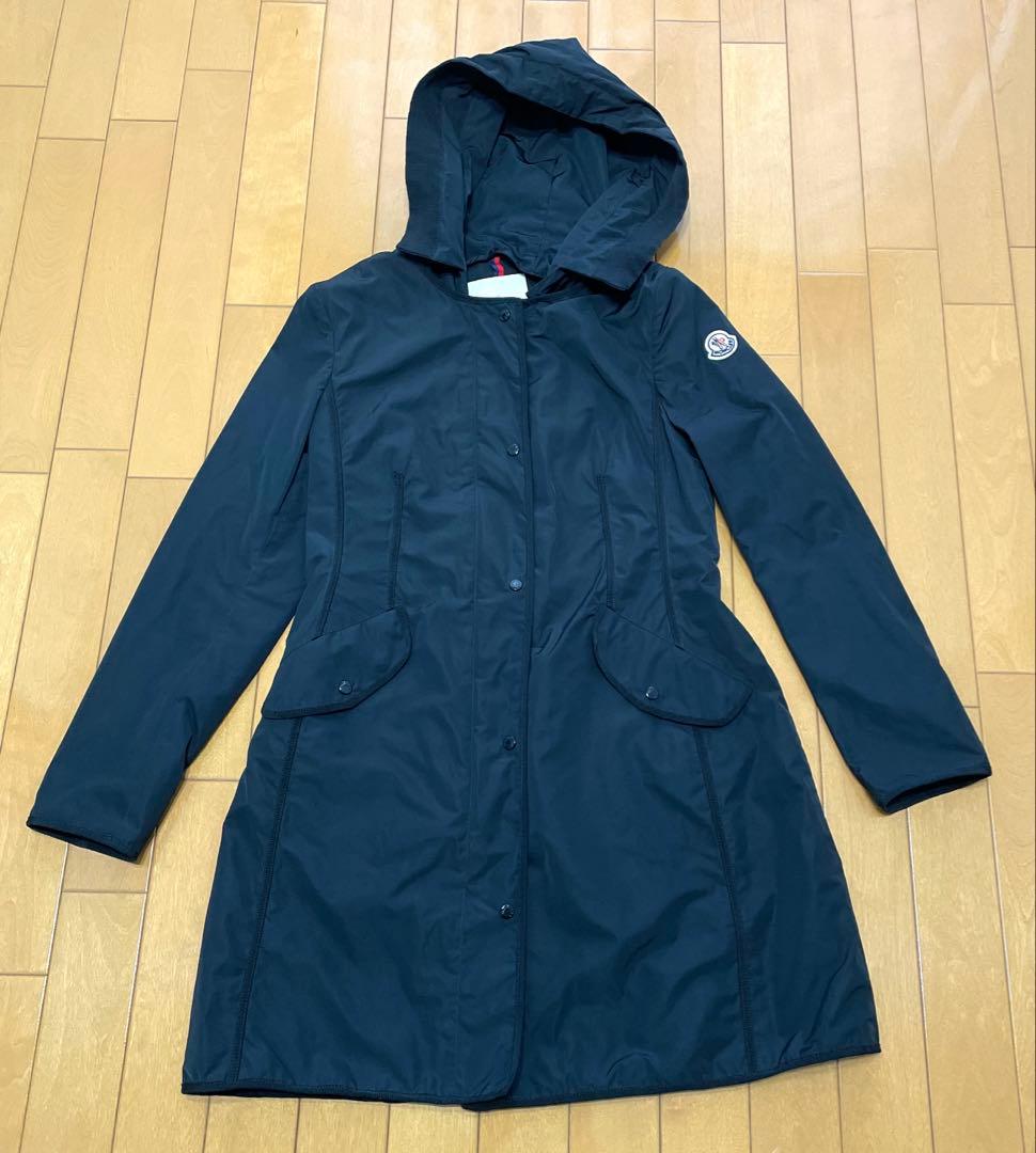 MONCLER　モンクレール　スプリングコート　トレンチコート　サイズ1　黒