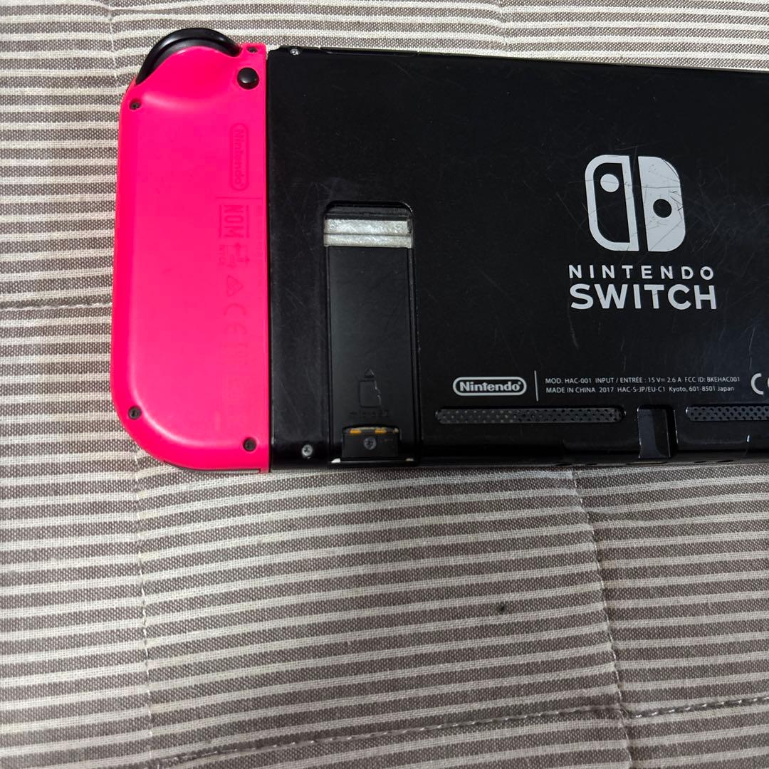 Nintendo Switch ネオンピンク・グリーン本体