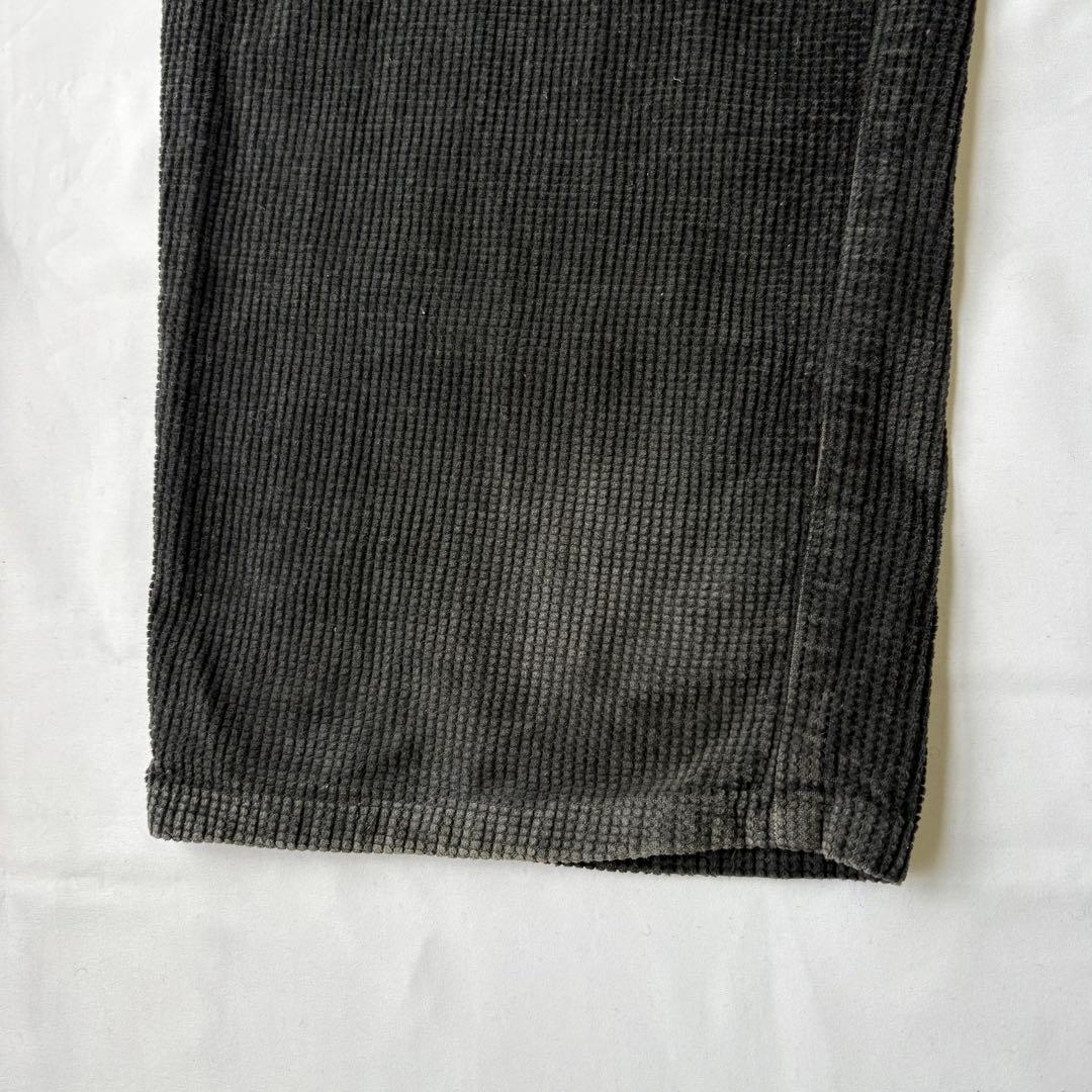 90’s USA製 OLD STUSSY ブラック コーデュロイ パンツ 36