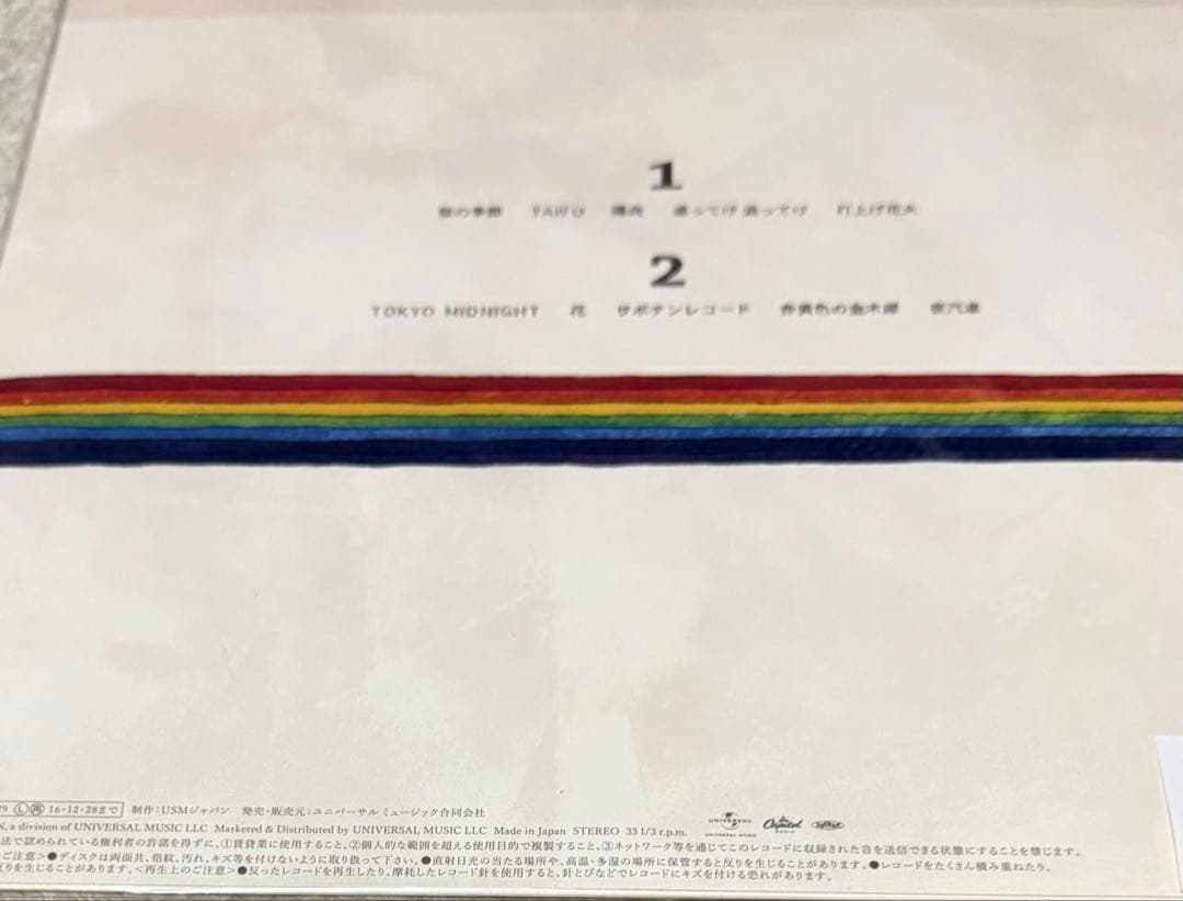 フジファブリック ／ フジファブリック アナログ盤 LP