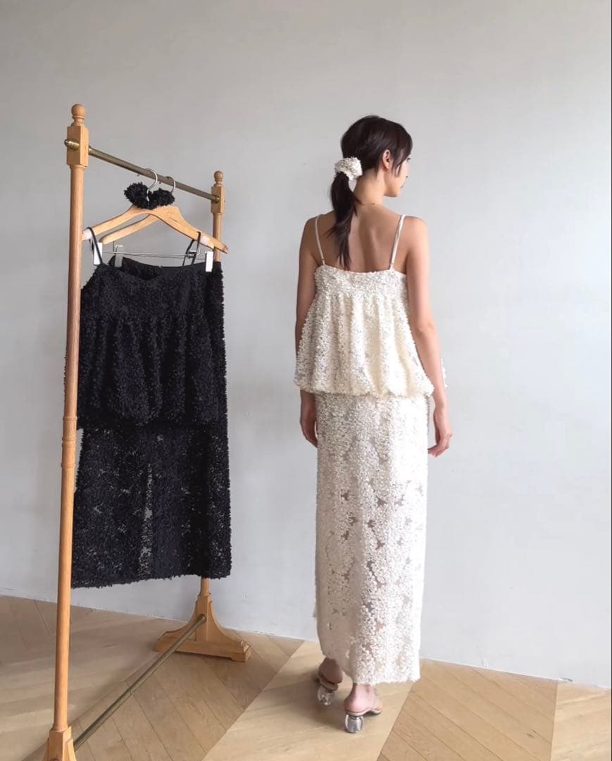SeaRoomlynn Petal Tulleロングスカート 新品タグ付き