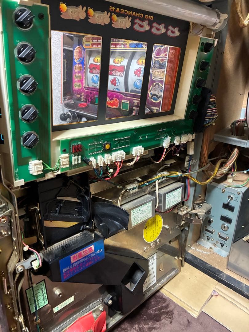 パチスロ　大花火　機　実機　4号機