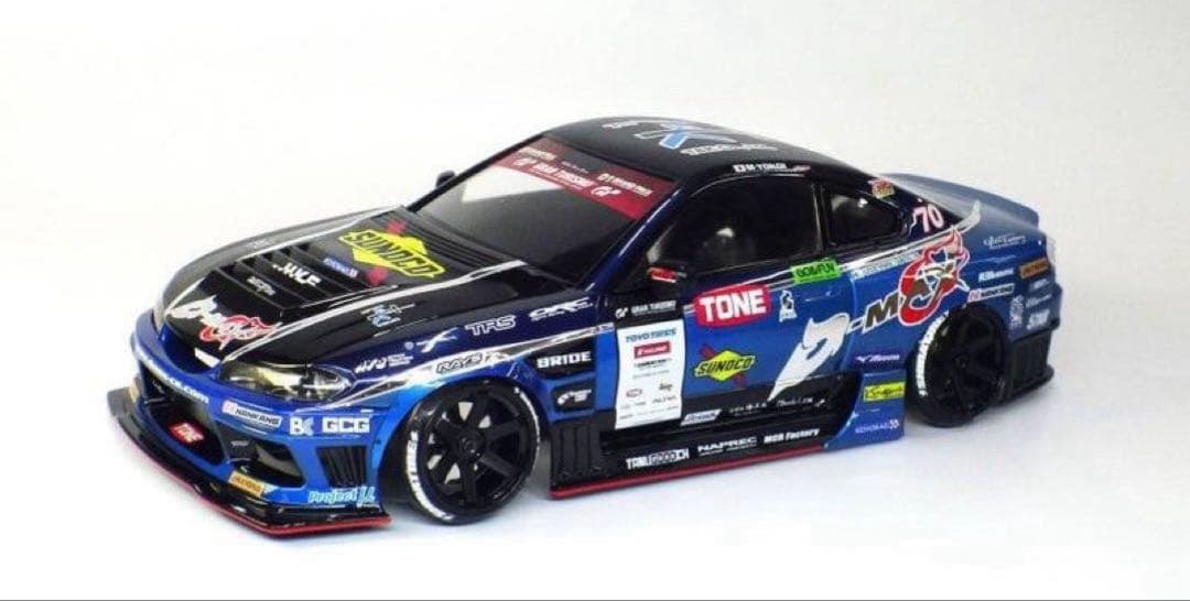 d*4様 (R31ハウス)D-MAX S15ラジコン ボディー未塗装☆デカールセ