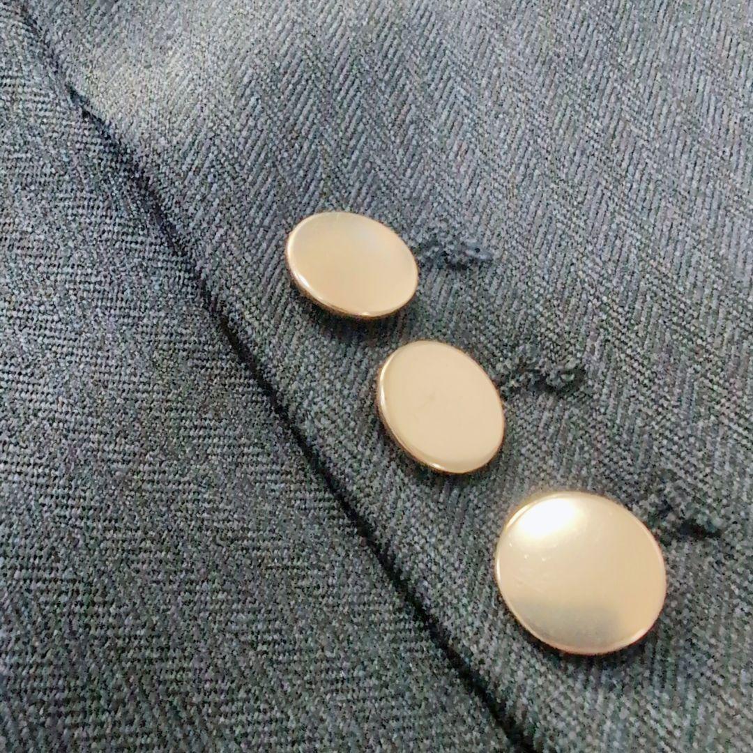 ✨️ほぼ新品✨️ソエルテ　紺ブレ　オーバーサイズ　6B ダブル　M　金ボタン