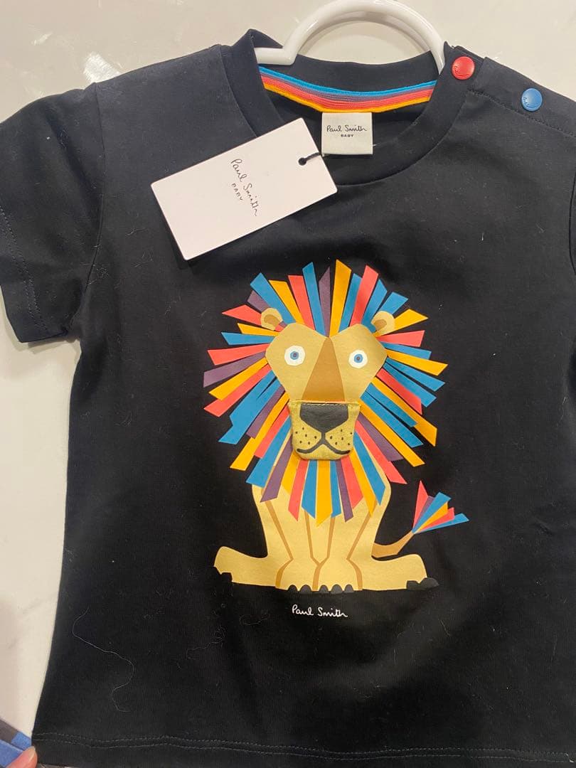 新品タグ付き　ポールスミスキッズ　ライオンギミックＴシャツ　セットアップ