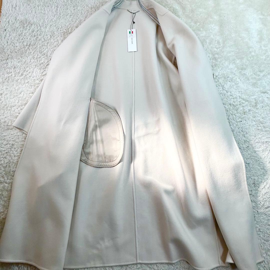 未使用品 23区 MANTECO♡ウール リバー ロングコート 大きいサイズ