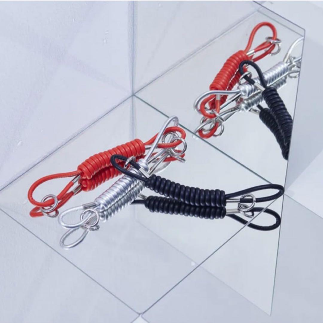 新品 ajew シルバー コイルストラップ エジュー Coil strap