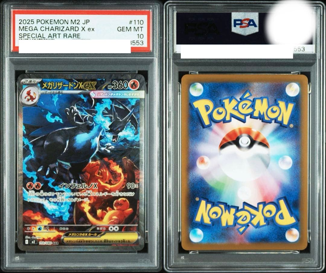 PSA 10 メガリザードンXex ブラッキーex ワンオーナー品