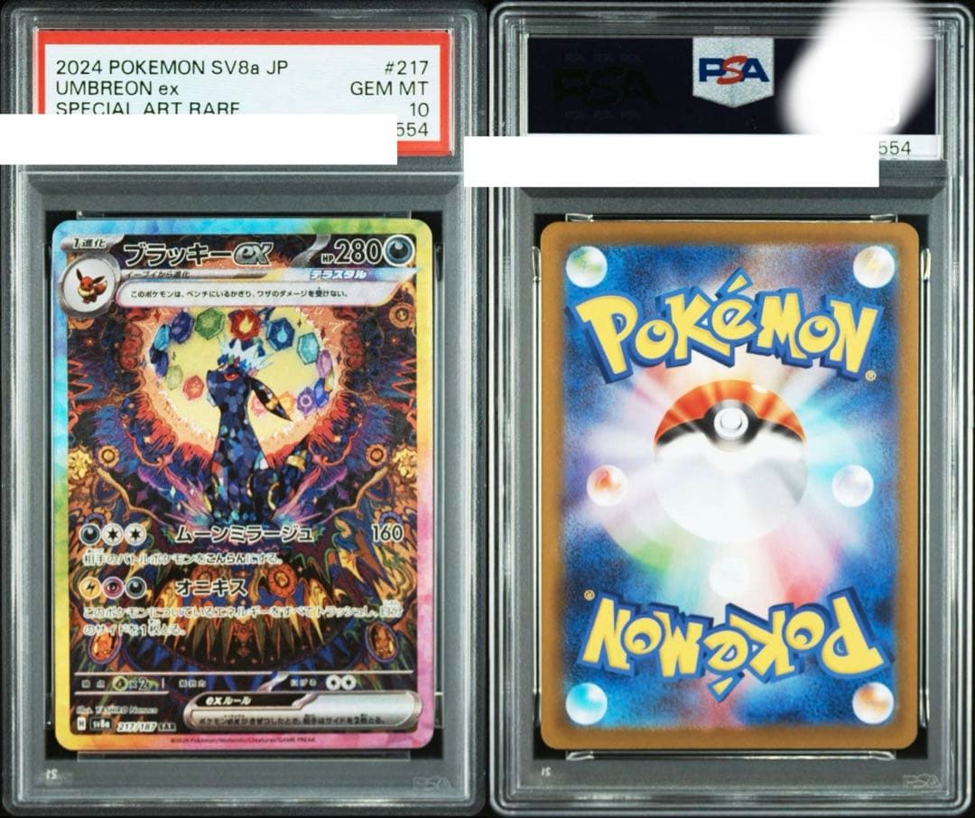 PSA 10 メガリザードンXex ブラッキーex ワンオーナー品