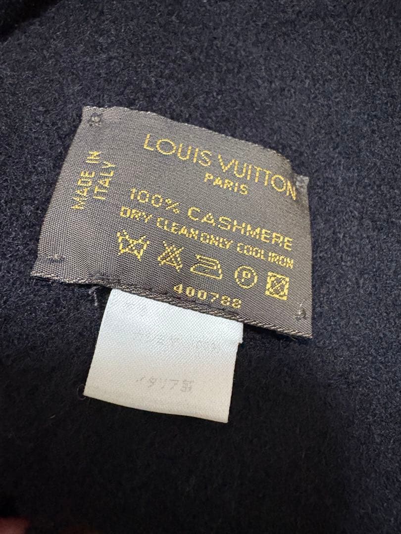 LOUIS VUITTON ルイヴィトン エシャルプジュラム カシミヤマフラー