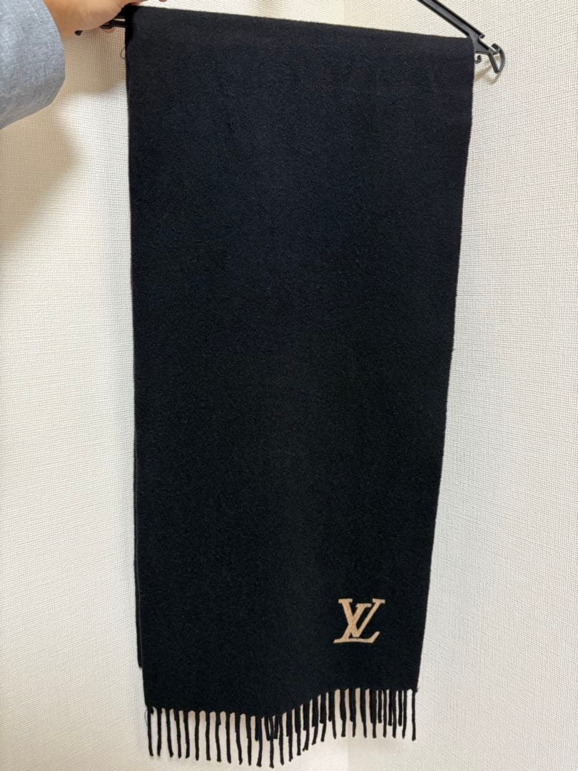 LOUIS VUITTON ルイヴィトン エシャルプジュラム カシミヤマフラー