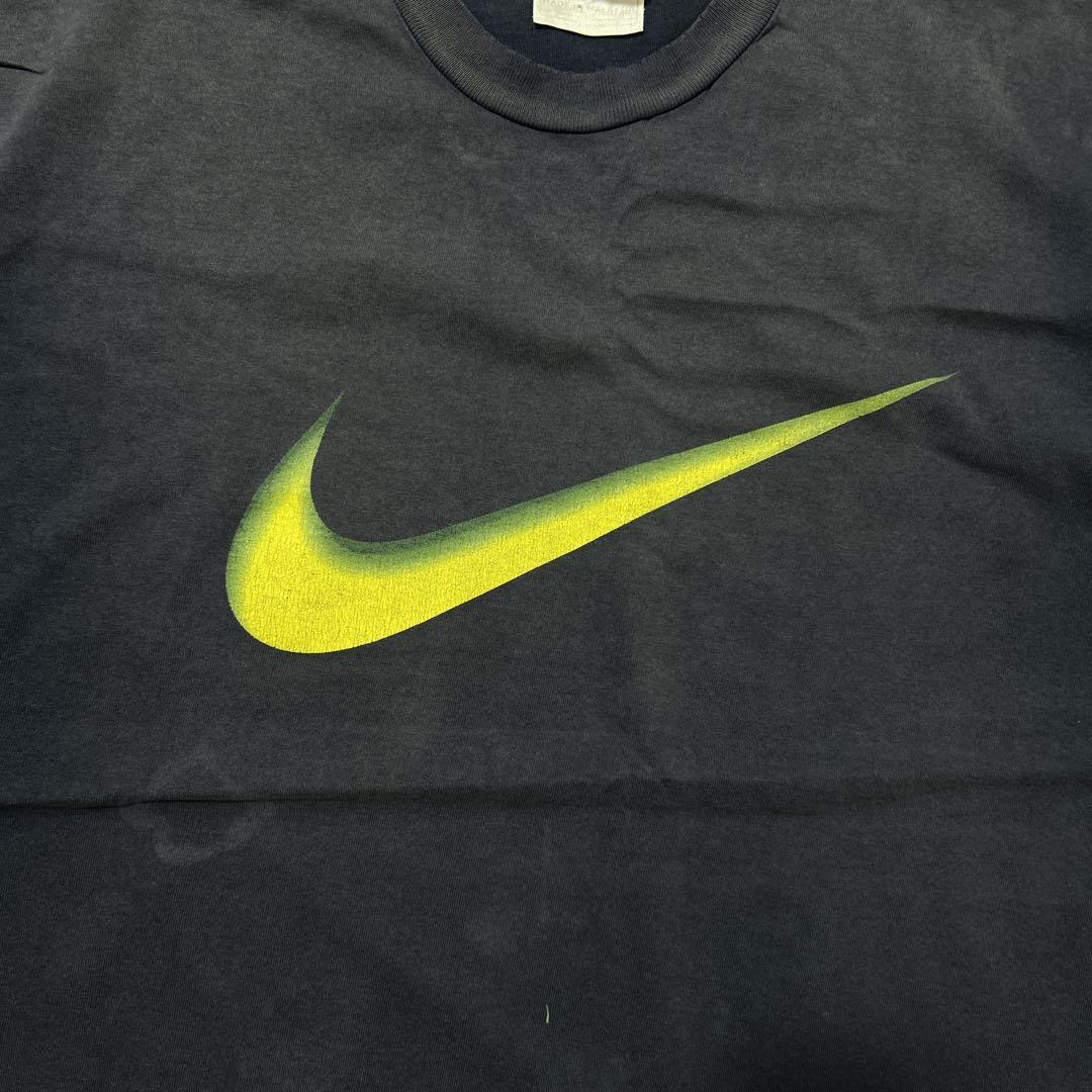 90s NIKE ナイキ 銀タグ 白タグ ネイビー M ビックウォッシュ