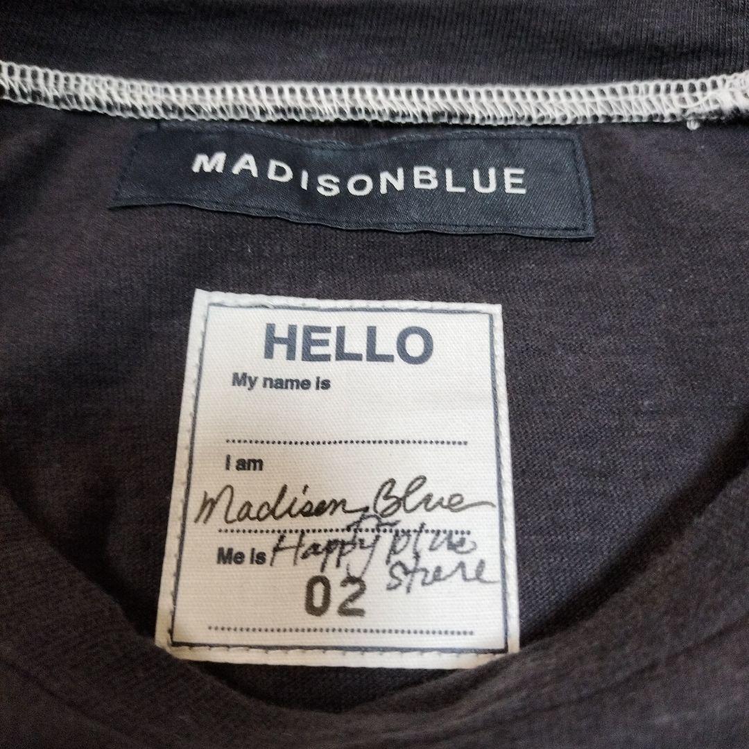 マディソンブルーHello Tシャツ　HPS別注（ NAVY）サイズ02M