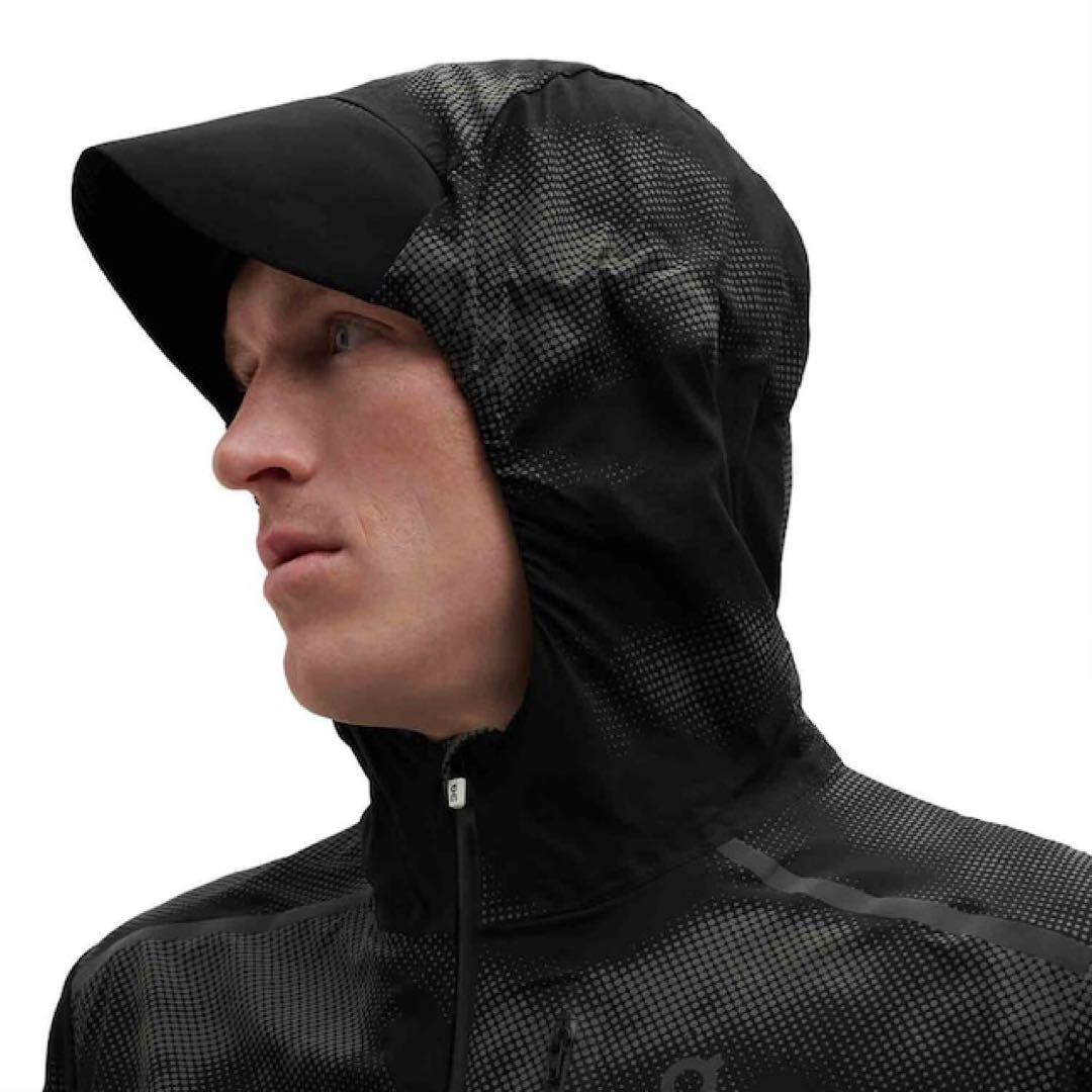 ウォーキング・ランニングウェア On Weather Jacket Lumos 1 W Black