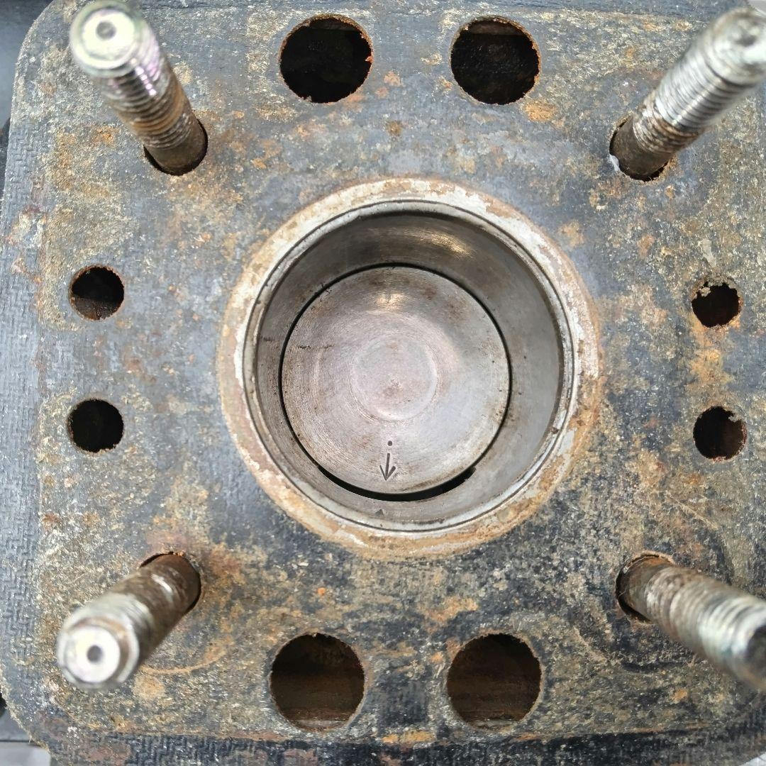 RZ50エンジン