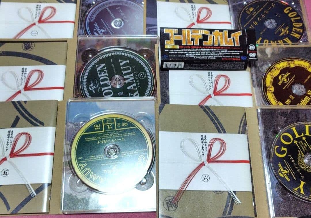 【特典収納ケース BOX付13点セット】ゴールデンカムイ DVD 特装版 同梱版