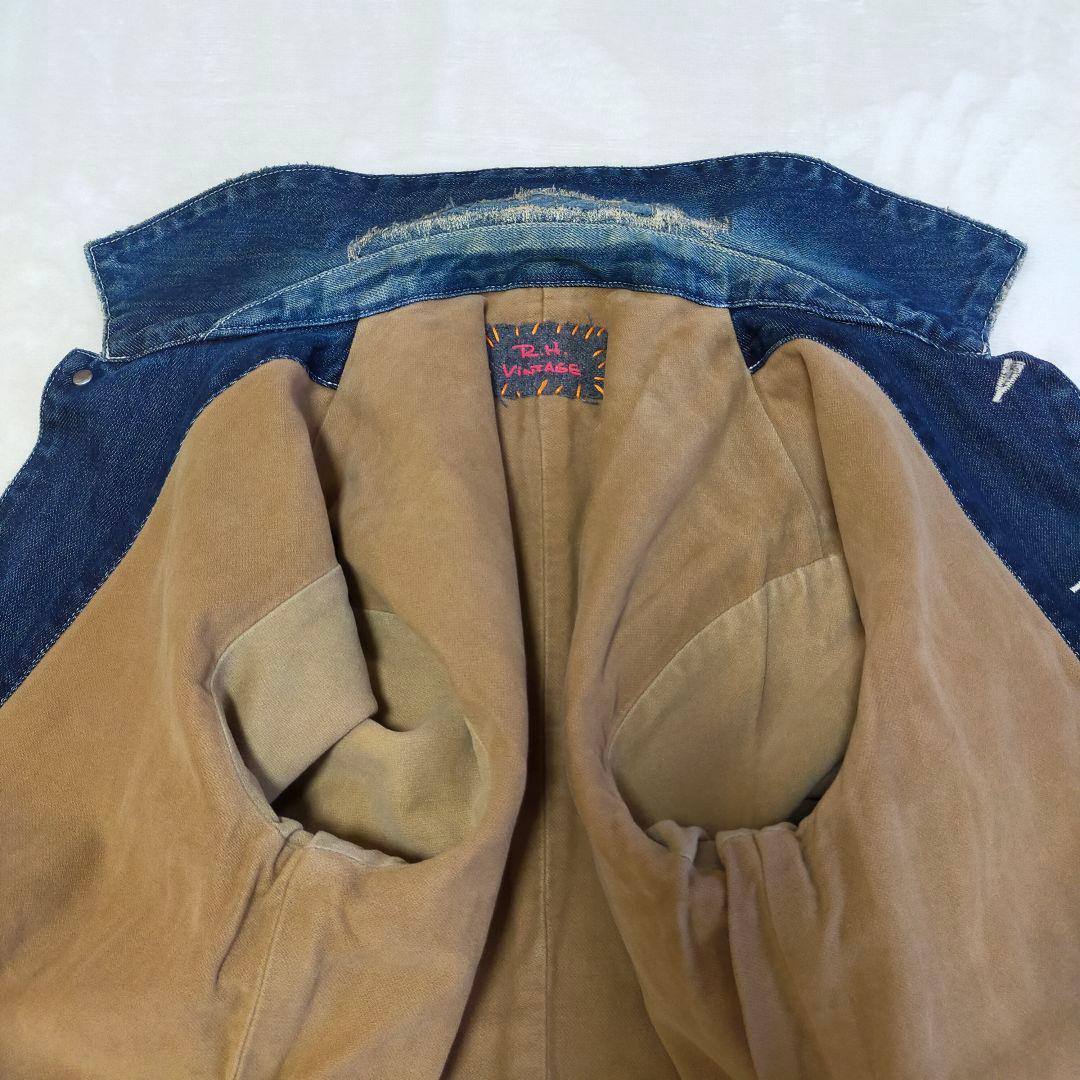 美品　ロンハーマン　R.H.VINTAGE　リペア加工　カバーオール