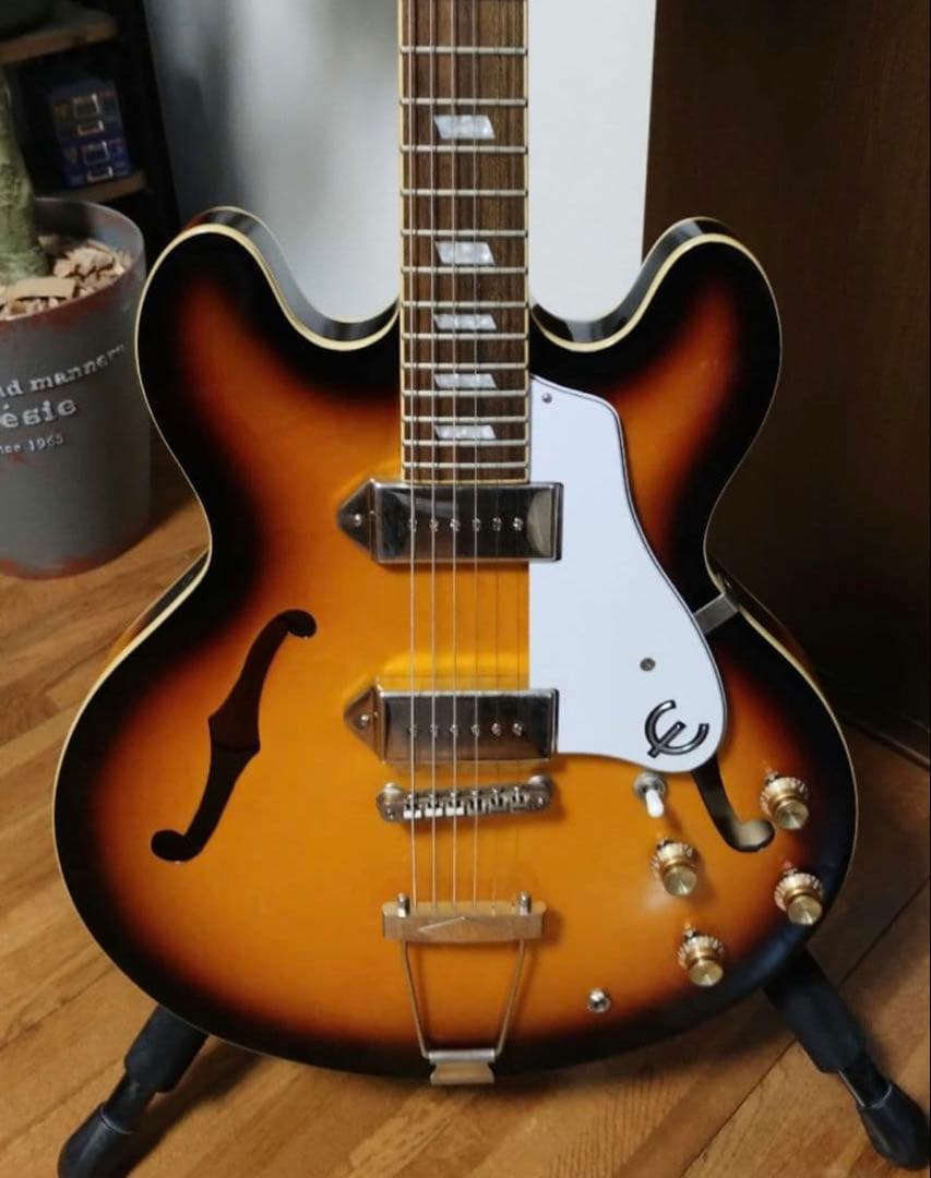 Epiphone Casino VS トーンノブが外れやすい　3/11まで出品