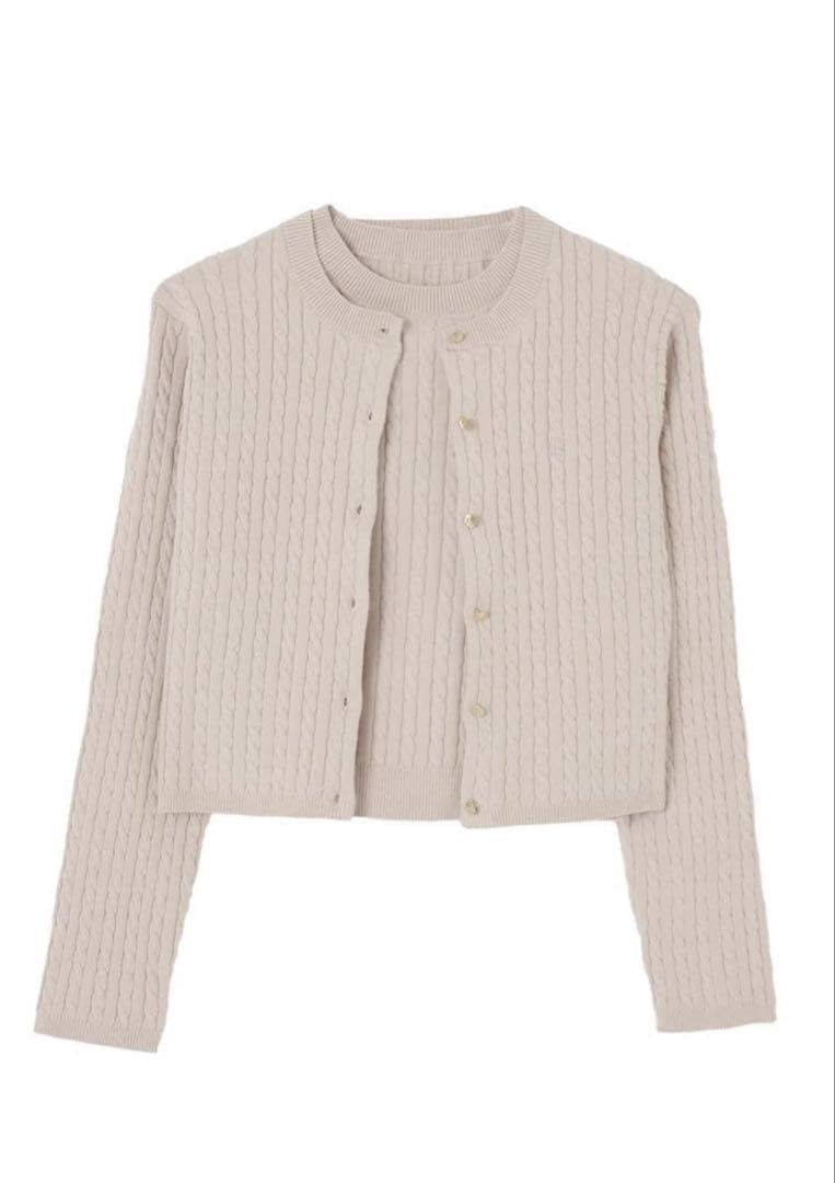 トップス Herlipto Essential Classic Cable KnitSet