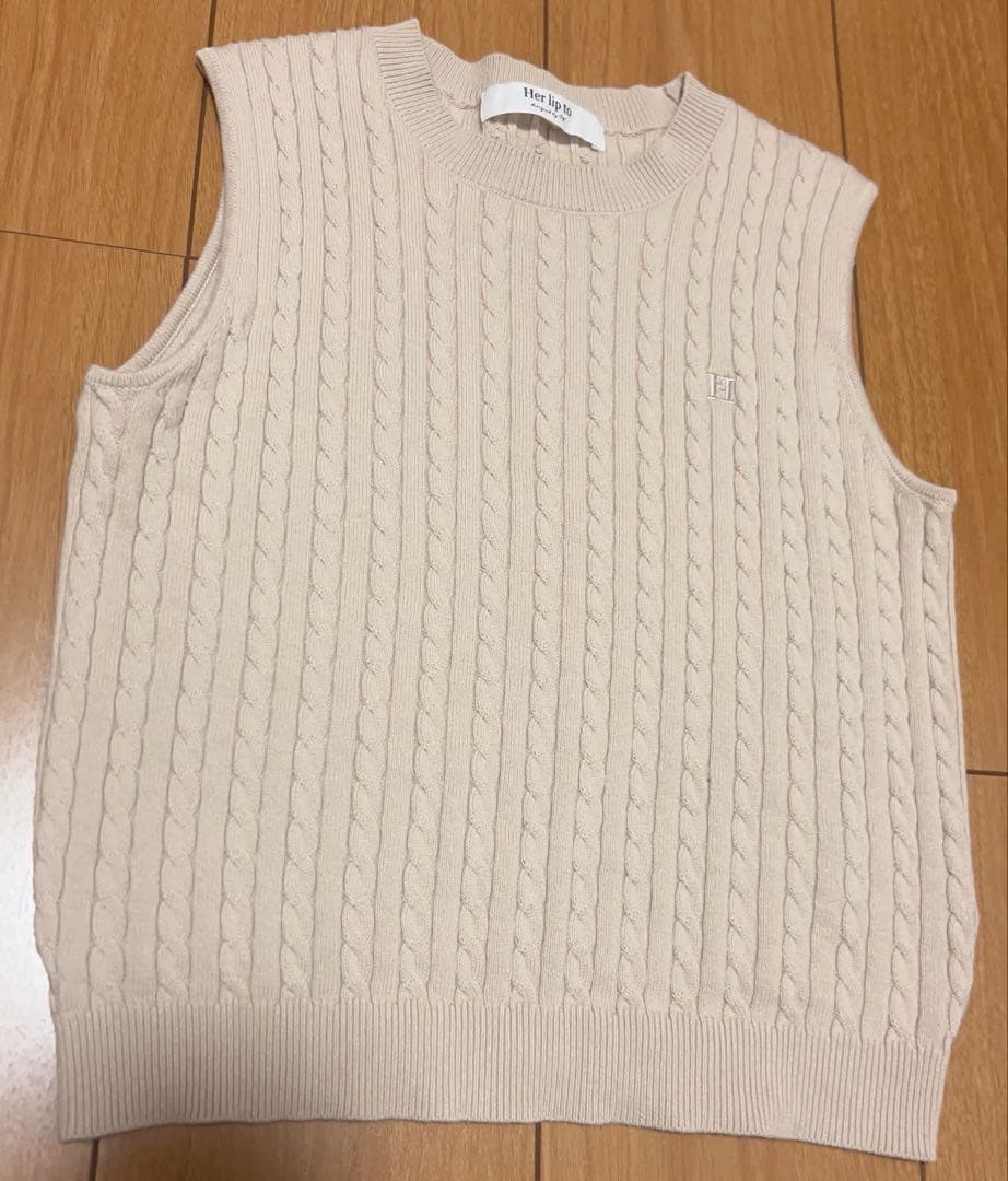 トップス Herlipto Essential Classic Cable KnitSet