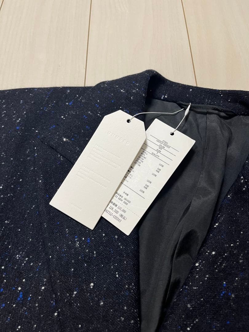 【未使用品】UNUSED wool Lolo Piana Jacket