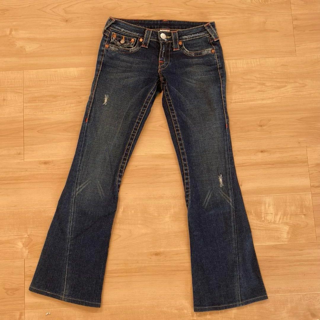 TRUE RELIGION トゥルーレリジョン　デニムフレア USA y2k