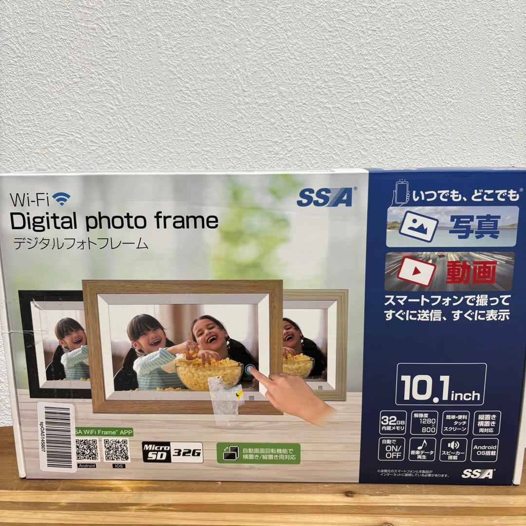 デジタルフォトフレーム⭐️32GB WiFi 10.1インチ WiFi