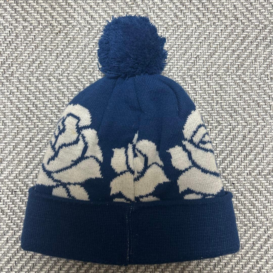 Supreme ビーニー　ブルー