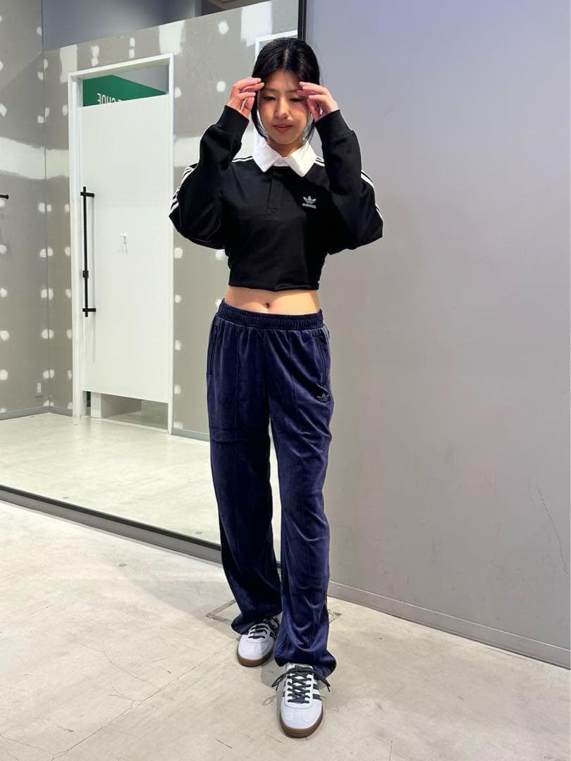 新品 アディダスオリジナルス ベッケンバウアー ベロア トラックパンツ XL